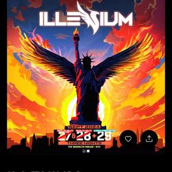 Friday Saturday Sunday ticket for illenium