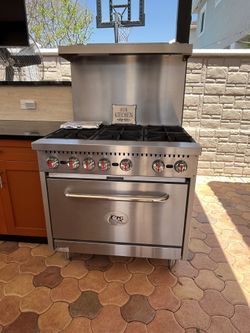 Cpg Gas Range With Oven