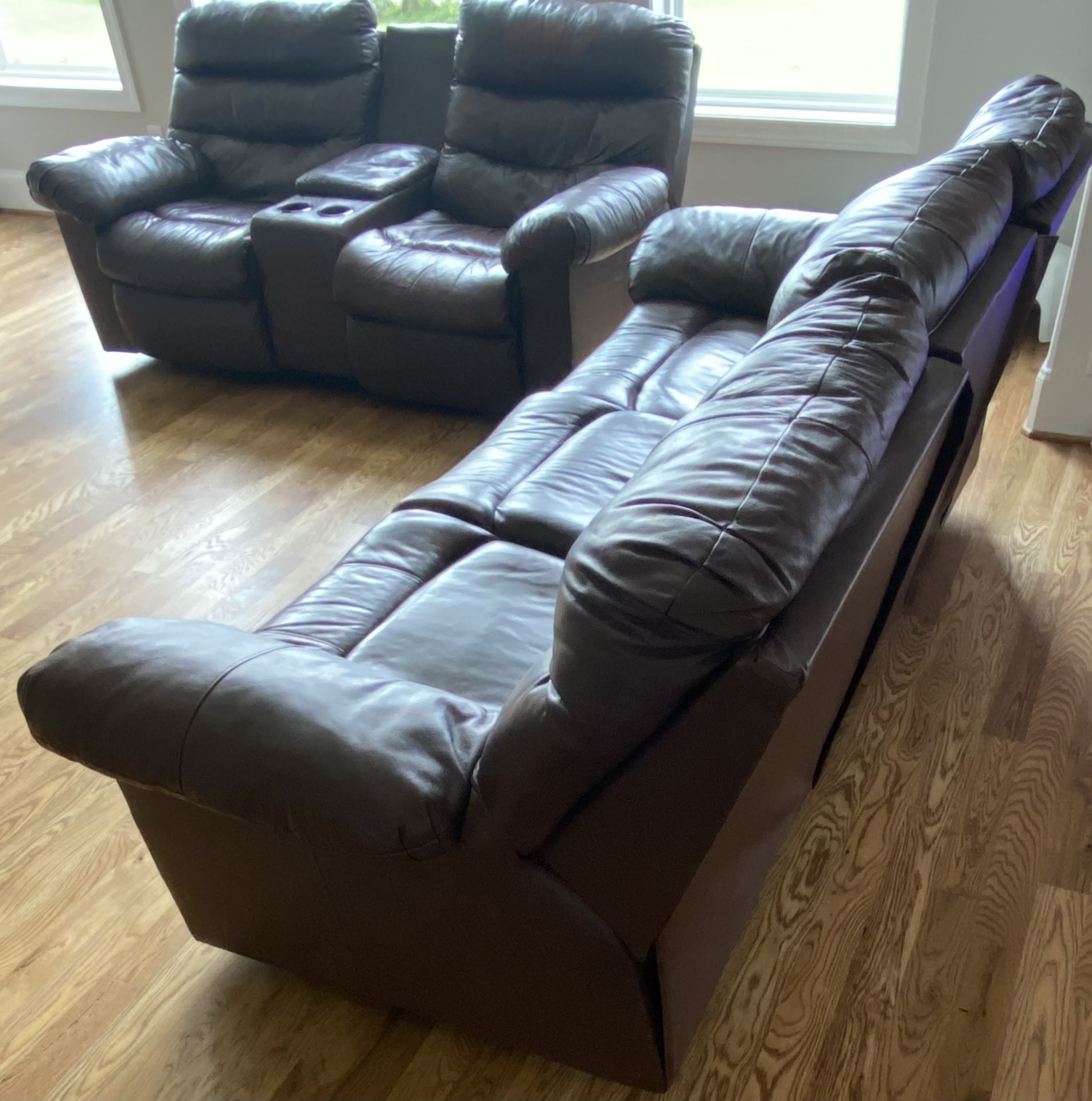 Leather Sofa And loveseat