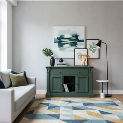 Green TV Console / Entry Table / Sideboard