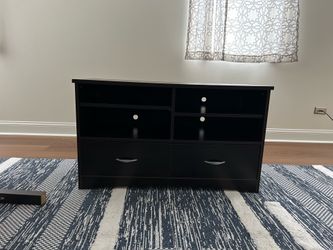 Black TV Stand (Entertainment Center)