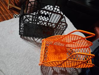 Halloween  plastic Baskets Set of 2