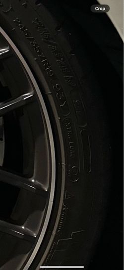 2 Michelin pilot sport 4s 24535zr19 run flat message for photos and videos