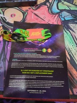 Nocturnal Wonderland 2026 2-Day Festival Wristband
