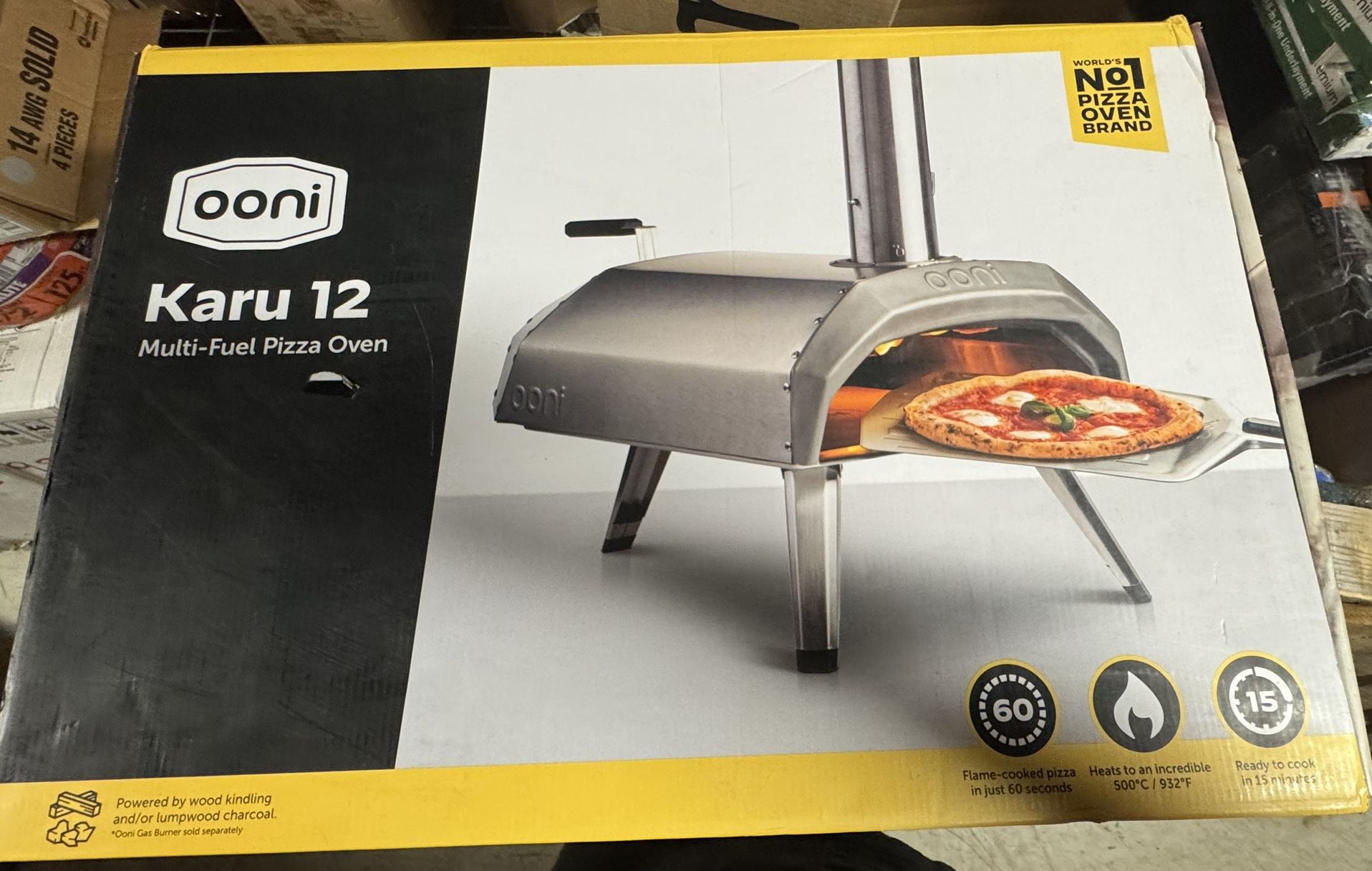 12" Multi-fuel Outdoor Pizza Oven
