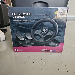 Numskull Racing Wheel & Pedals