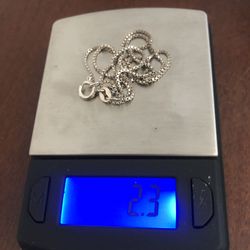 Vintage Italy 925 Chain Necklace