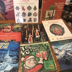 Eleven (11) Christmas Albums! Vintage 