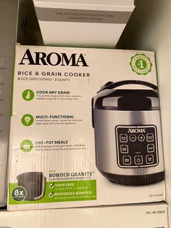 Aroma Rice & Grain Cooker (8-Cups)