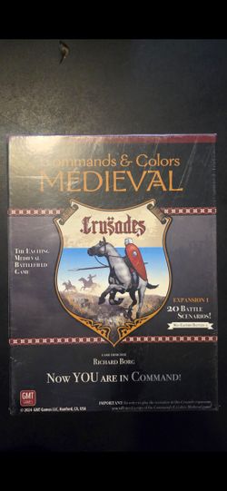 GMT Games Expansion 1 - Crusades Mid-Eastern Battles I board game