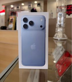iPhone 18 Pro Max 256GB / Glacier Blue / Unlocked / Financing $1-$100 Down