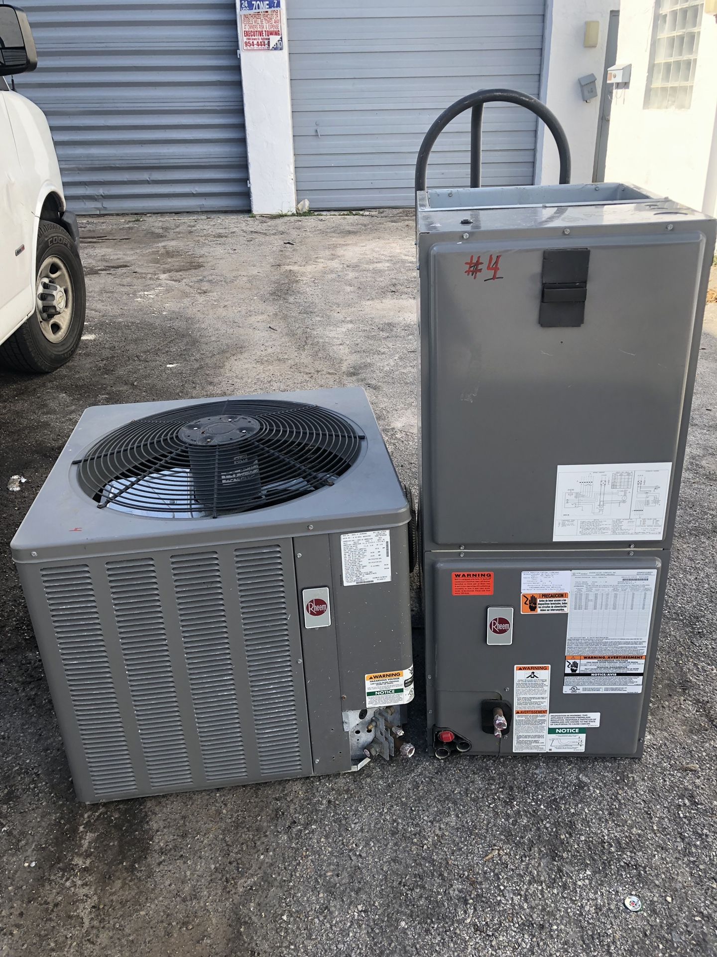 2.0 TON RHEEM COMPLETE SYSTEM 2014 16 SEER 410A for Sale in Hollywood