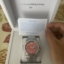 Techno Marine Stainless Steel Watch