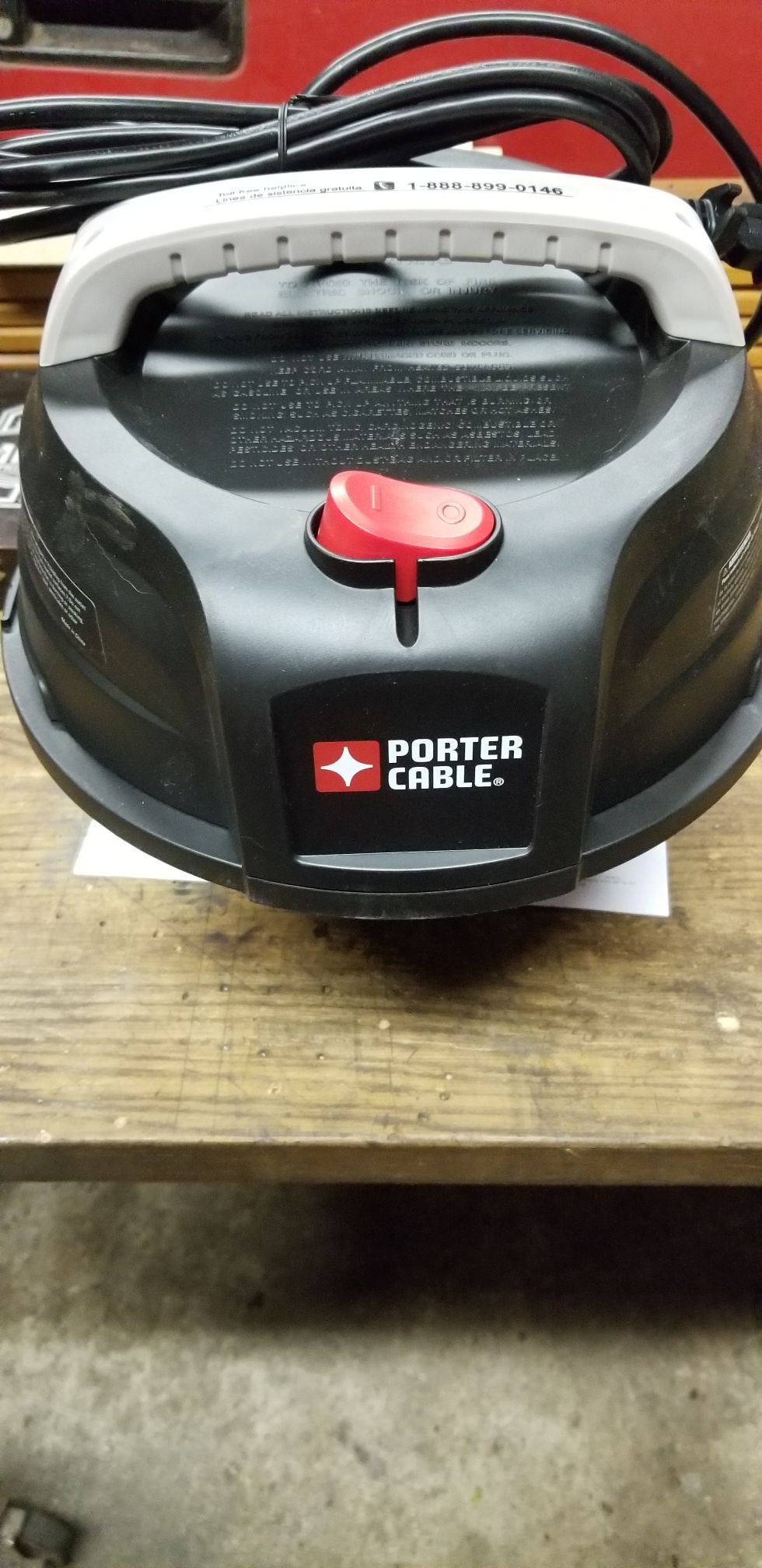 Porter cable wet/dry vac power head