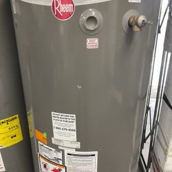 NEW 75 GALLONS WATER HEATER RHEEM GAS 