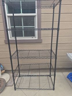 Tall shelf industrial 6 feet tall width 35