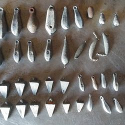 Lead Fishing Weights