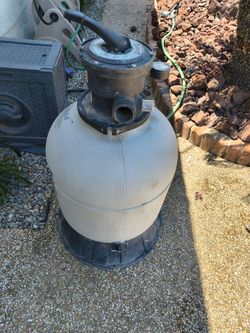 Pool sand filter