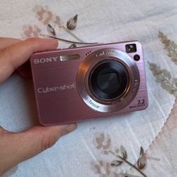 Sony Cybershot DSC W-120 Pink Digital Camera