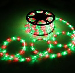200ft LED Rope Lights Outdoor, 1440 LED Connectable and Flexible Tube Lights with 8 Modes, Waterproof LED Rope Lighting for Garden Patio Pool Bedroom 