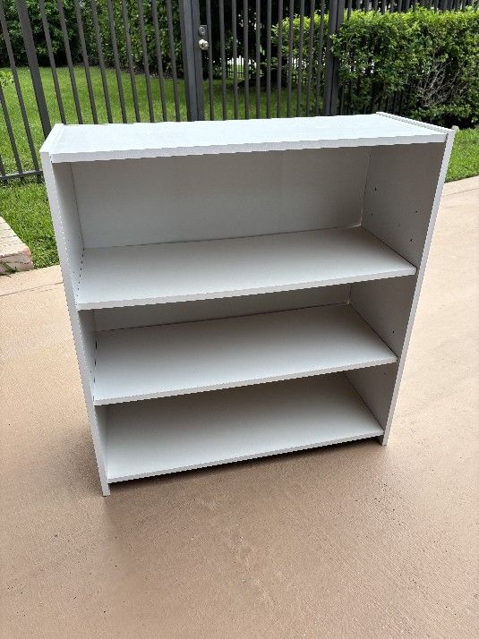 White Bookcase