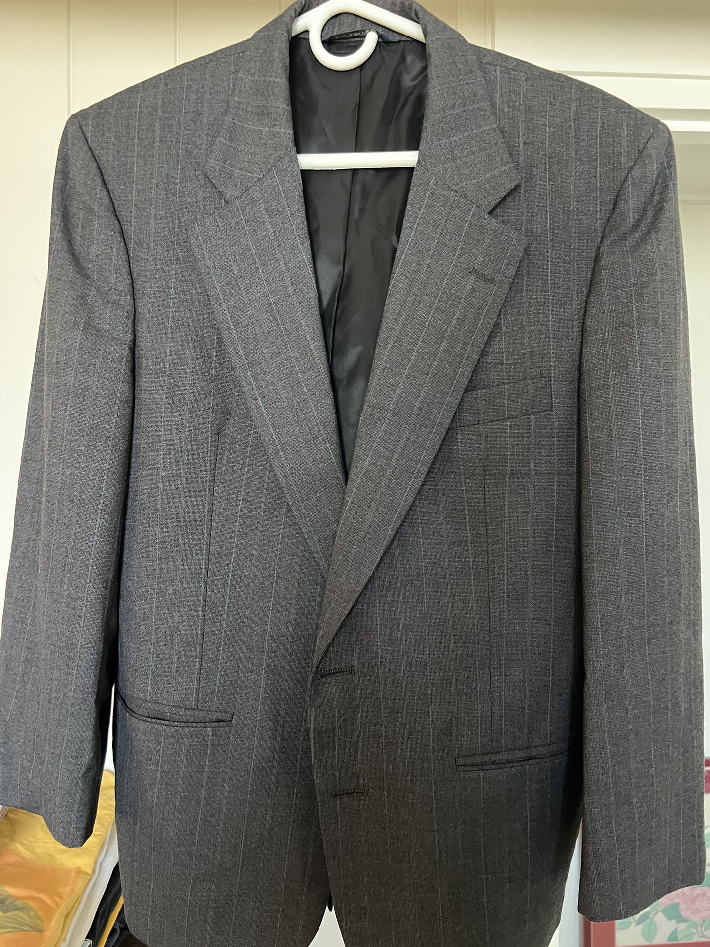 Burberry Liberty House pinstripe vintage suit with slacks