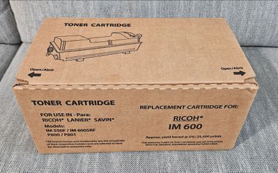 Toner Cartridge Compatible IM600 - IM550F - P800 - P801