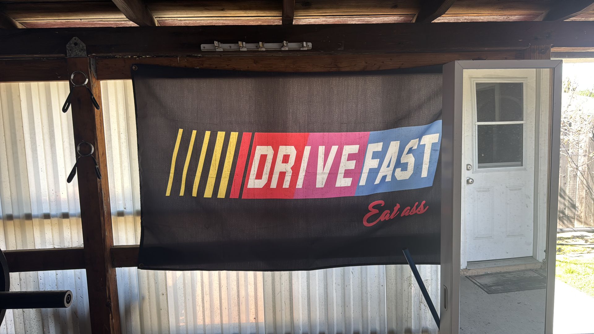 Drive Fast, Eat Ass Flag