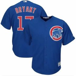 Authentic Majestic Chicago Cubs Kris Bryant MLB Jersey Size 56