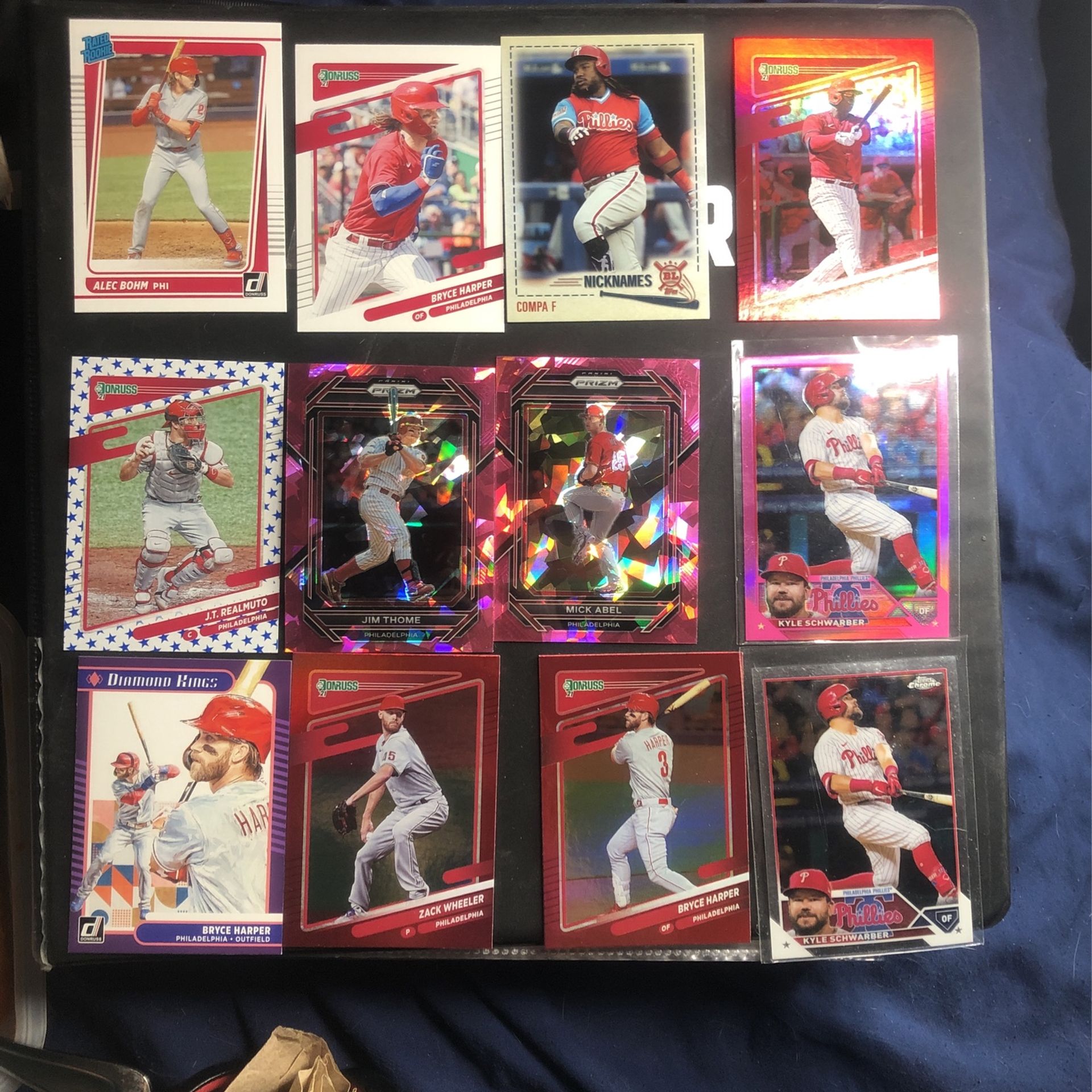 Philadelphia Phillies Baseball Cards With Mostly Parallels And Even An Image Variation!