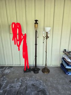Assorted Vintage Floor Lamps $20 Each