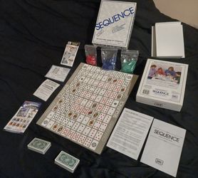 Sequence board game