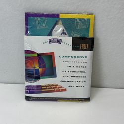 Vintage U.S. Robotics CompuServe America Online Software Kit Sealed E-12