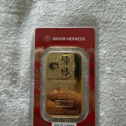 GOLD 50g 24k Lunar New Year Pamp🧧