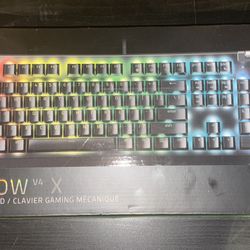 Razer BlackWidow V4 X Mechanical Gaming Keyboard Chroma RGB 
