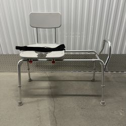 Slide Shower Chair & Tub Transfer Bench