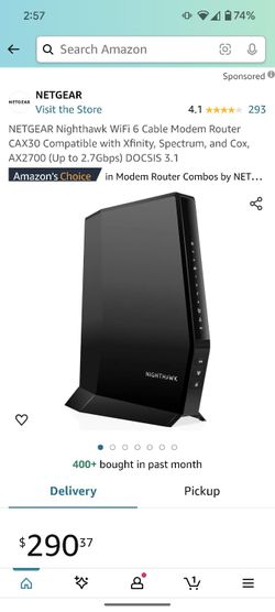Nighthawk AX6-AX2700