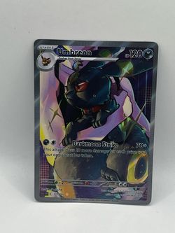 Non TCG Pokemon Umbreon Fan Art Card