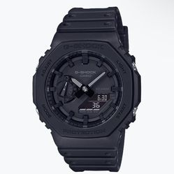 Casio Monochrome Black G-SHOCK GA2100-1A1 Watch