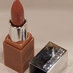 Clinique Pop Lip Colour + Primer in the shade "Nude Pop". 
This product is a lipstick that combines bold color with a built-in smoothing primer.