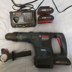 New BOSCH GBH18V-36C Rotary Hammer With Accessories 