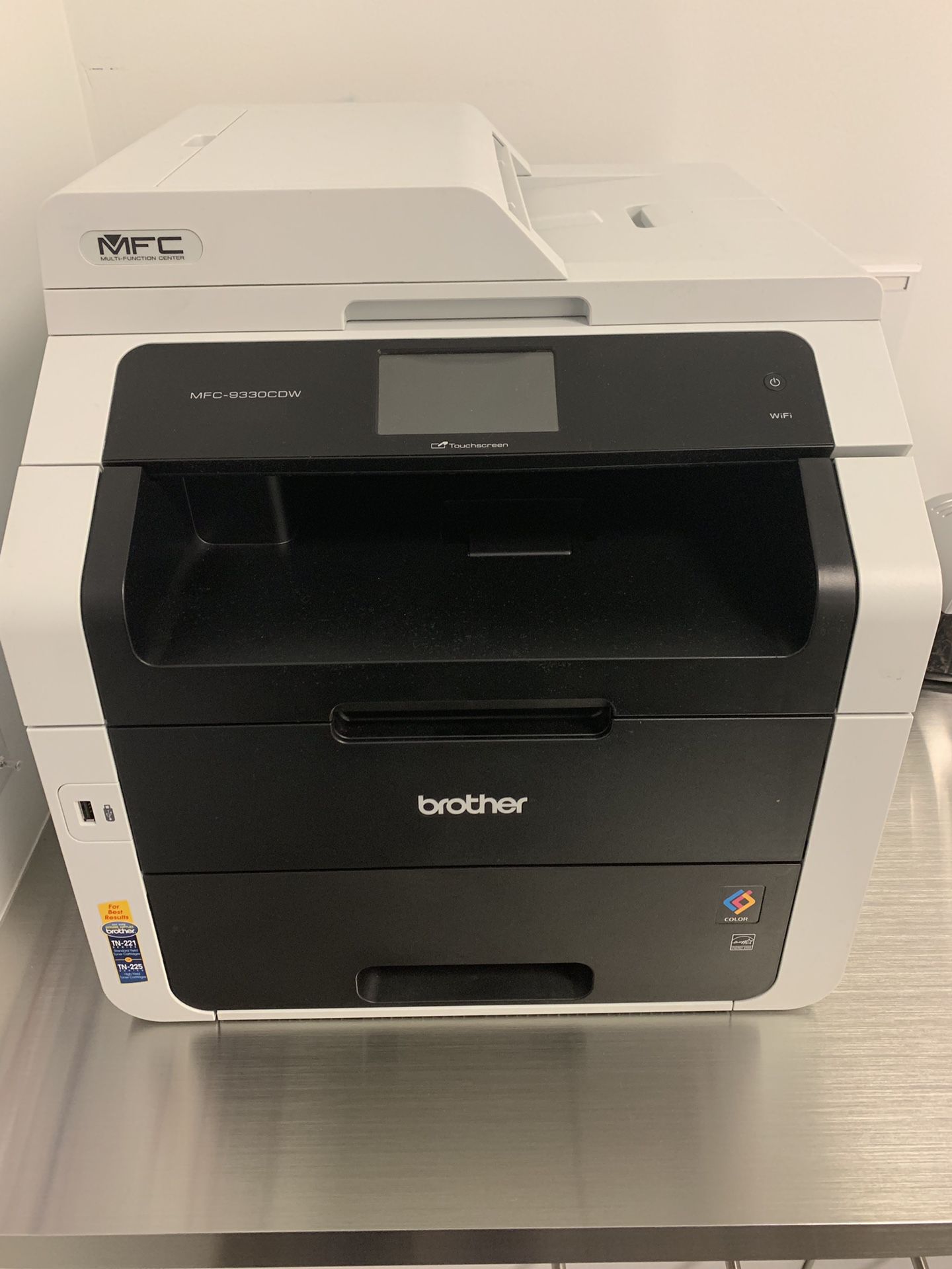 Printer + Ink (Brother MFC-9330CDW)