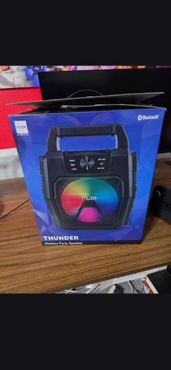 Muze by Vivitar Thunder Wireless Party Speaker