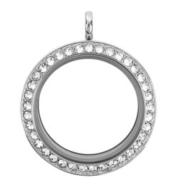 Large Living Locker with Clear Crystals