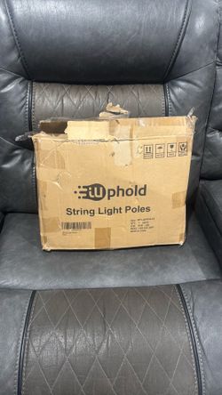 IUphold string Light poles