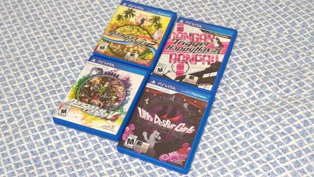 PS VITA Games Bundle Danganronpa Trigger Havoc Goodbye Despair Ultra Despair Girls Killing Harmony