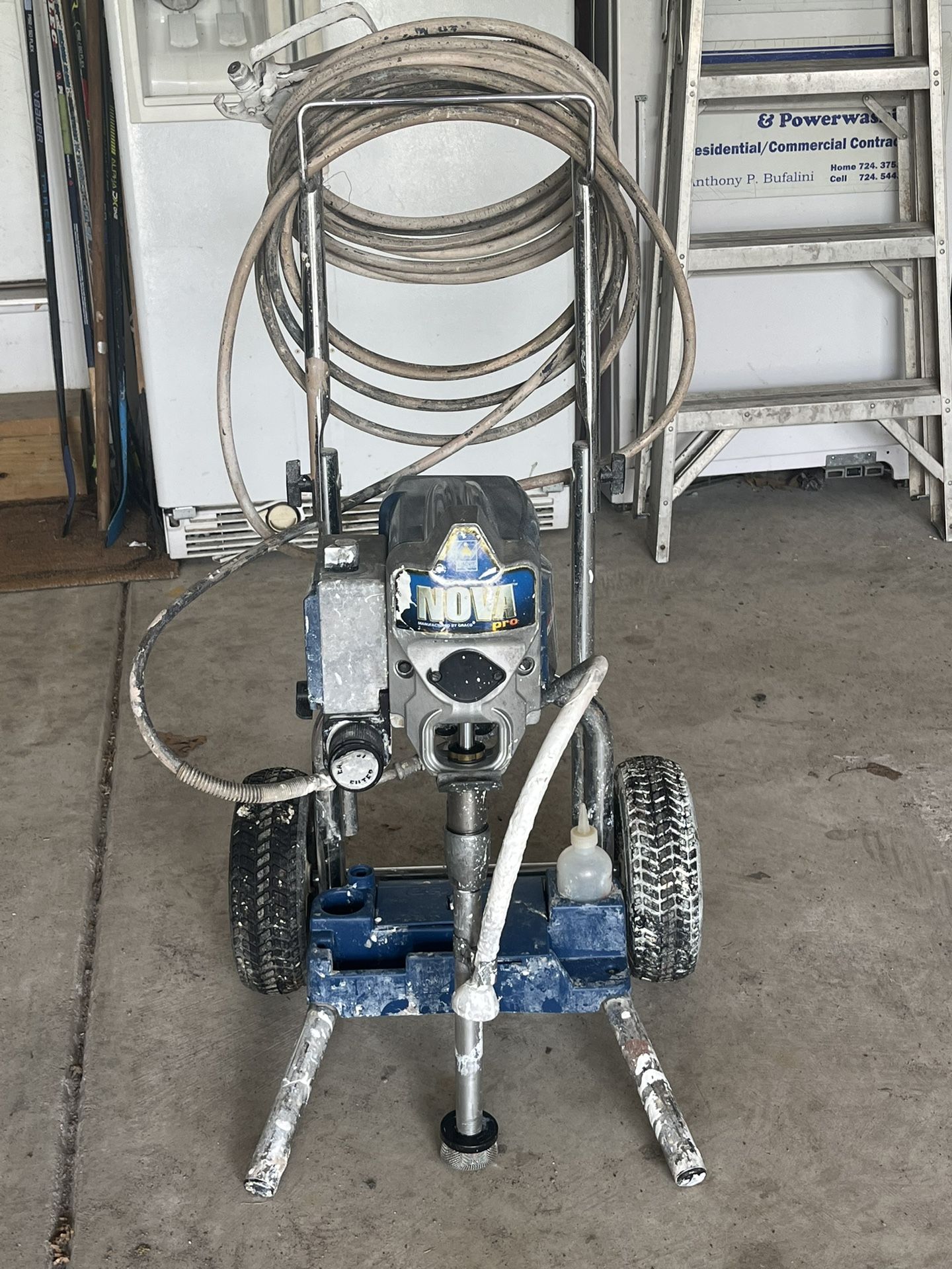 Greco, nova spray painter with smart control box with Spray and extension