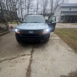 2019 Ford Explorer Interceptor Utility, Blue Flex And SUV 