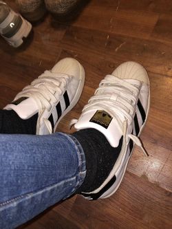 Superstar, Adidas, women’s size 8, men’s size 6