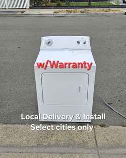 Clean Good Working Whirlpool Electric 220v Dryer Local Delivery With Warranty 